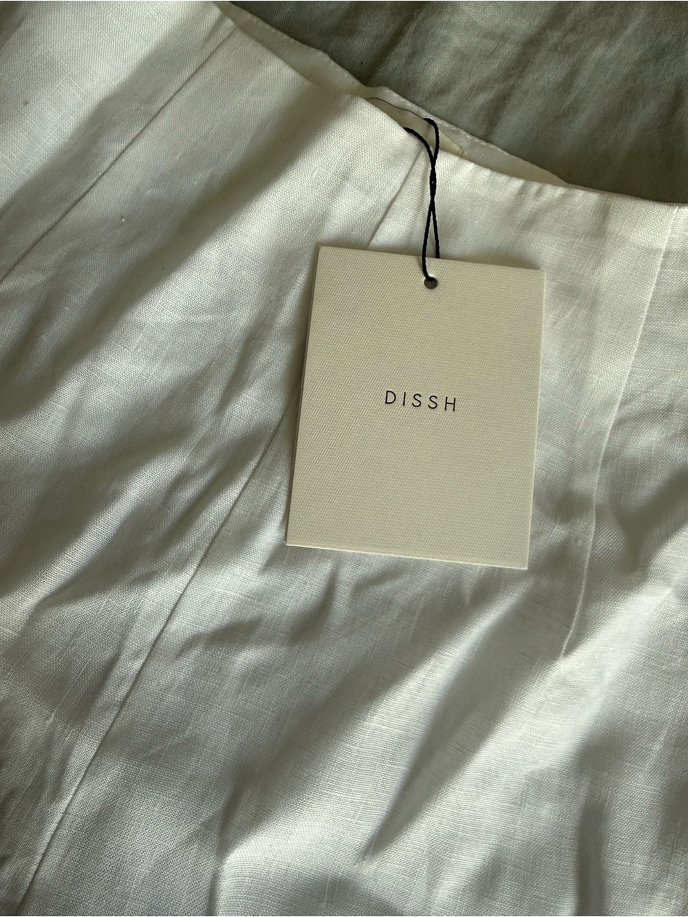 Dissh white Jessie linen shorts - Picture 3 of 4